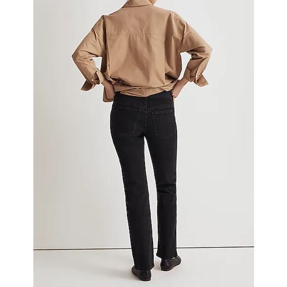 Madewell The Maternity Over-The-Belly '90s Straight Jean Belmere Wash Women's 29 - Picture 5 of 9